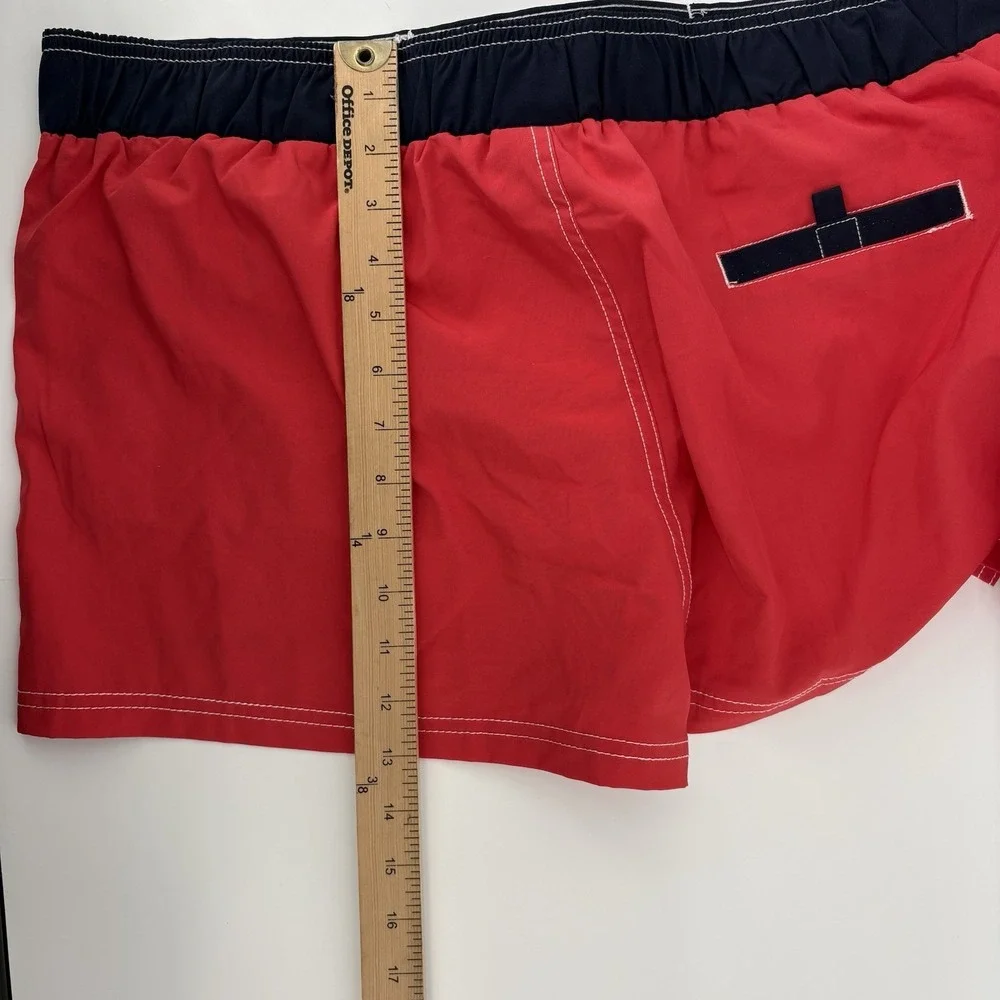 Meegsking Women's Quick Dry Board Shorts Red Size XLarge New‎ Without Tag